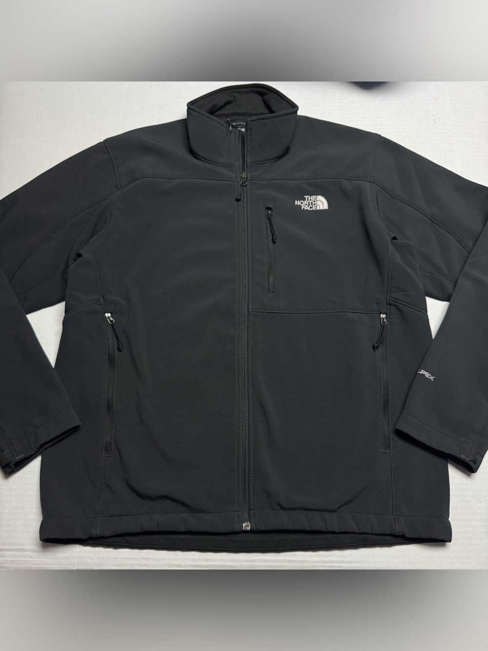 The North Face Apex Bionic Softshell Jacket In Black Men's Size: Large